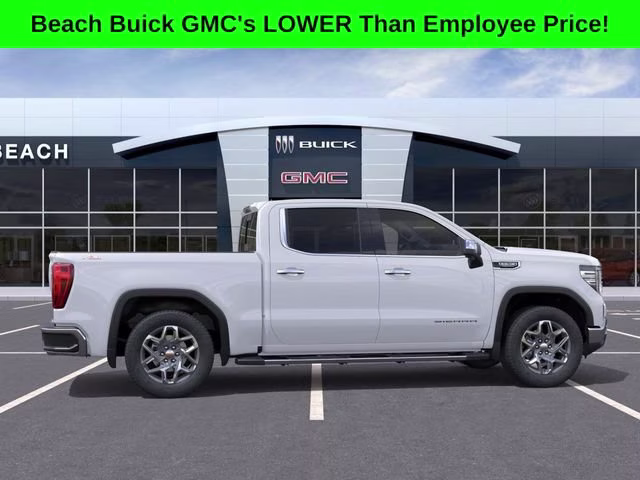 2026 Glacier White Tricoat GMC Sierra 1500 SLT 4X4 Truck