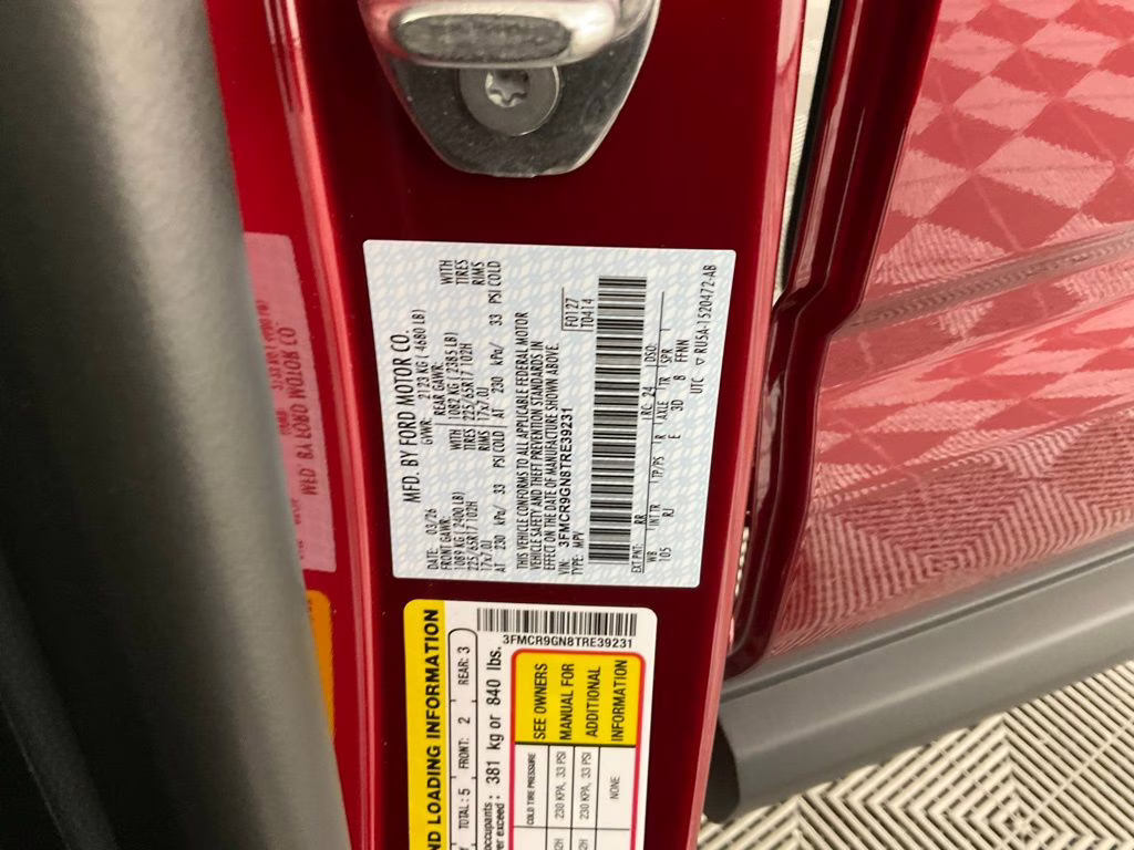 2026 Ruby Red Ford Bronco Sport Heritage 4X4 SUV