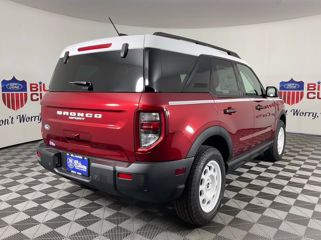 2026 Ruby Red Ford Bronco Sport Heritage 4X4 SUV