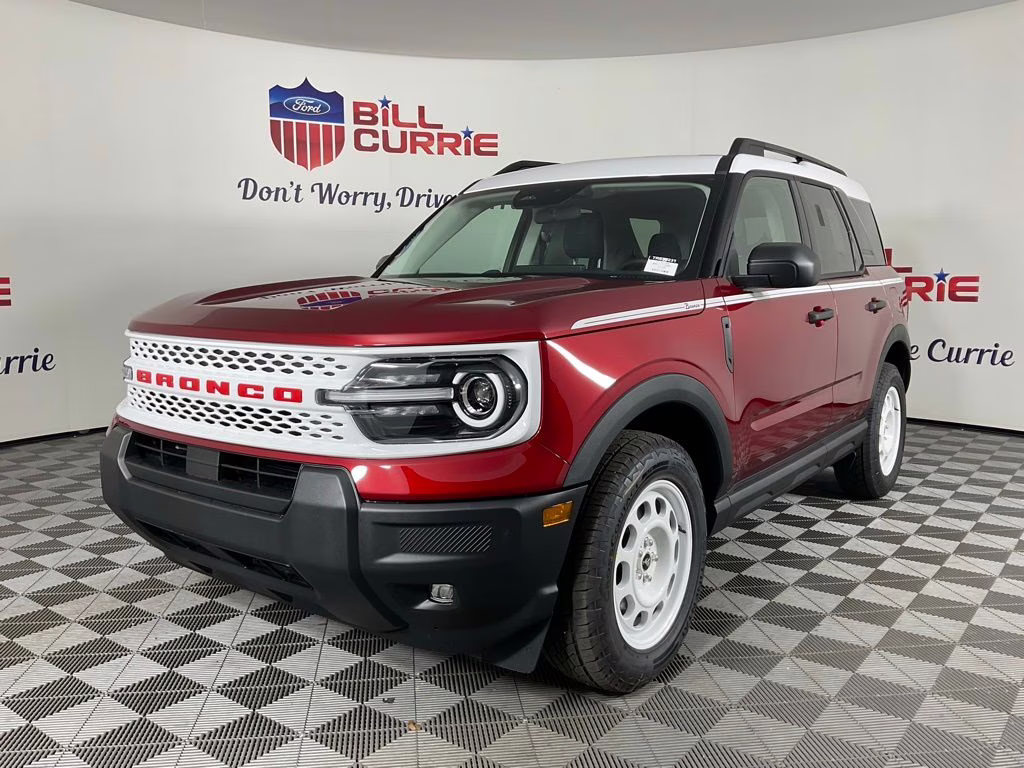 2026 Ruby Red Ford Bronco Sport Heritage 4X4 SUV