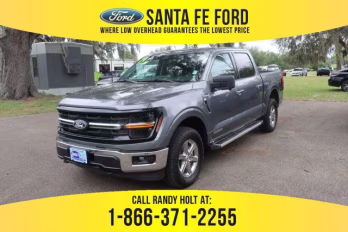 2024 Gray Ford F-150 XLT 4X4 Truck