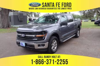 2024 Gray Ford F-150 XLT 4X4 Truck