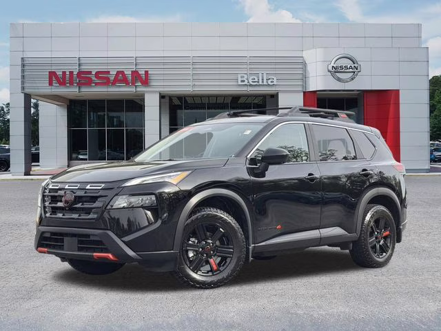 2025 Super Black Nissan Rogue Rock Creek AWD SUV