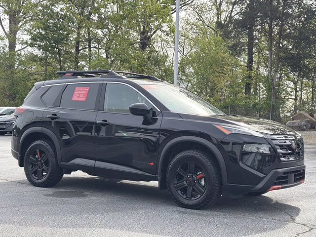 2025 Super Black Nissan Rogue Rock Creek AWD SUV