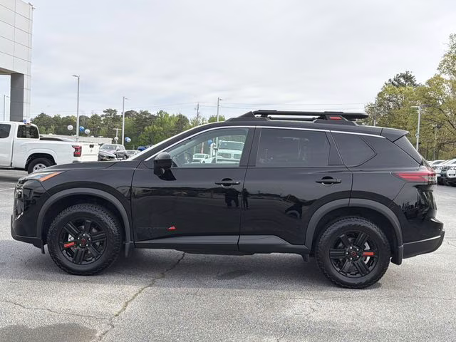 2025 Super Black Nissan Rogue Rock Creek AWD SUV