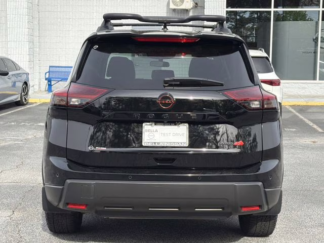 2025 Super Black Nissan Rogue Rock Creek AWD SUV
