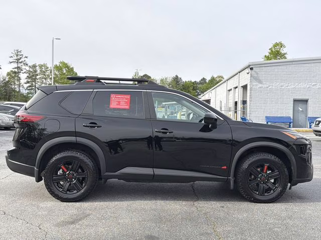 2025 Super Black Nissan Rogue Rock Creek AWD SUV