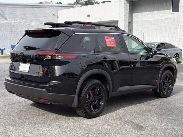 2025 Super Black Nissan Rogue Rock Creek AWD SUV