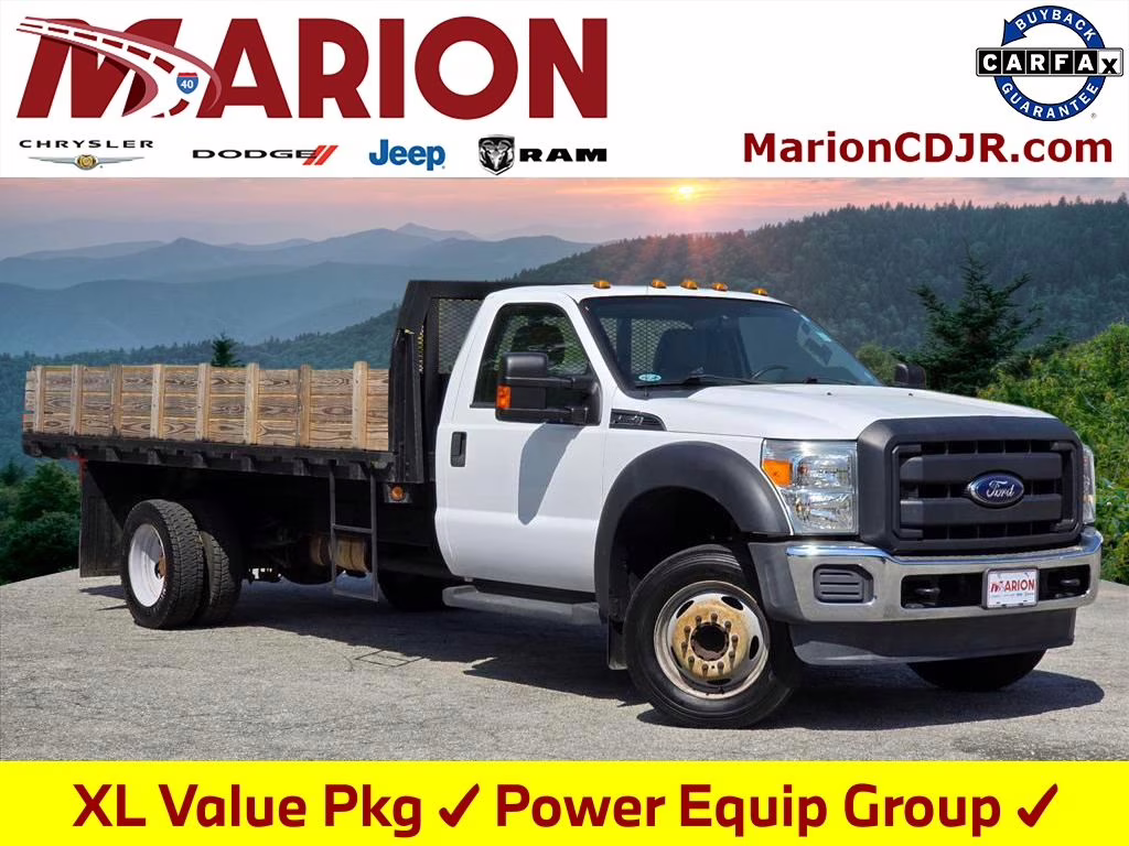 2016 Oxford White Ford Super Duty F-550 DRW XL RWD Chassis