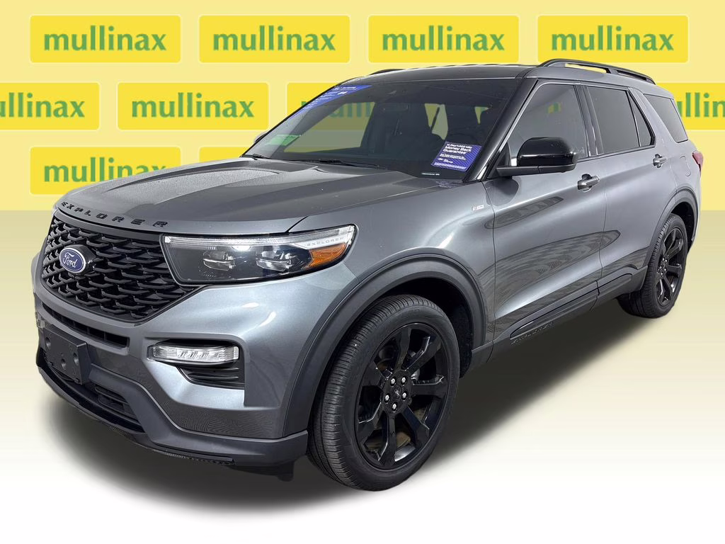 2023 Gray Metallic Ford Explorer ST-Line RWD SUV