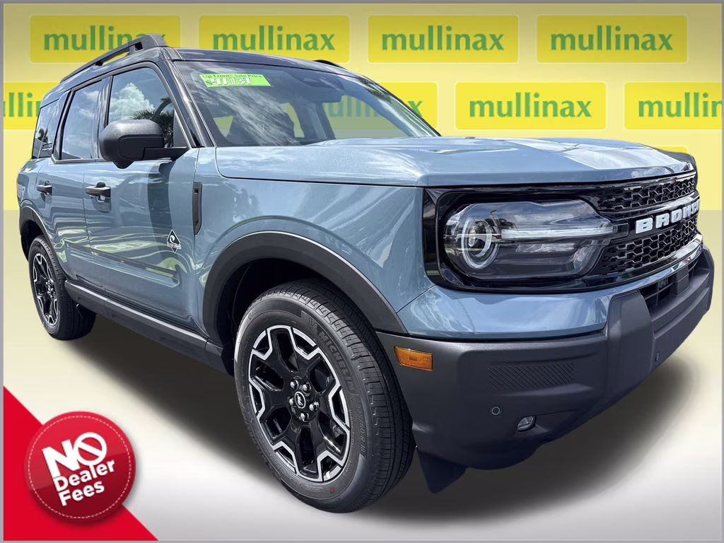 2026 Azure Gray Metallic Tri-Coat Ford Bronco Sport Outer Banks 4X4 SUV