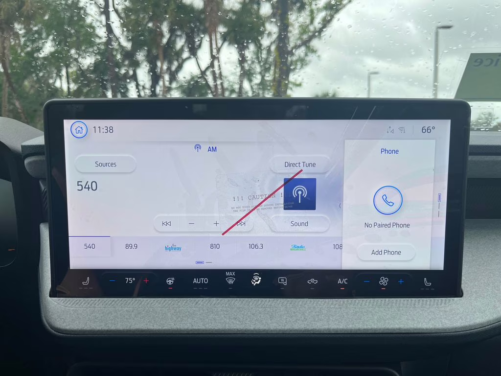 2026 Blue Ford Maverick XLT AWD Truck