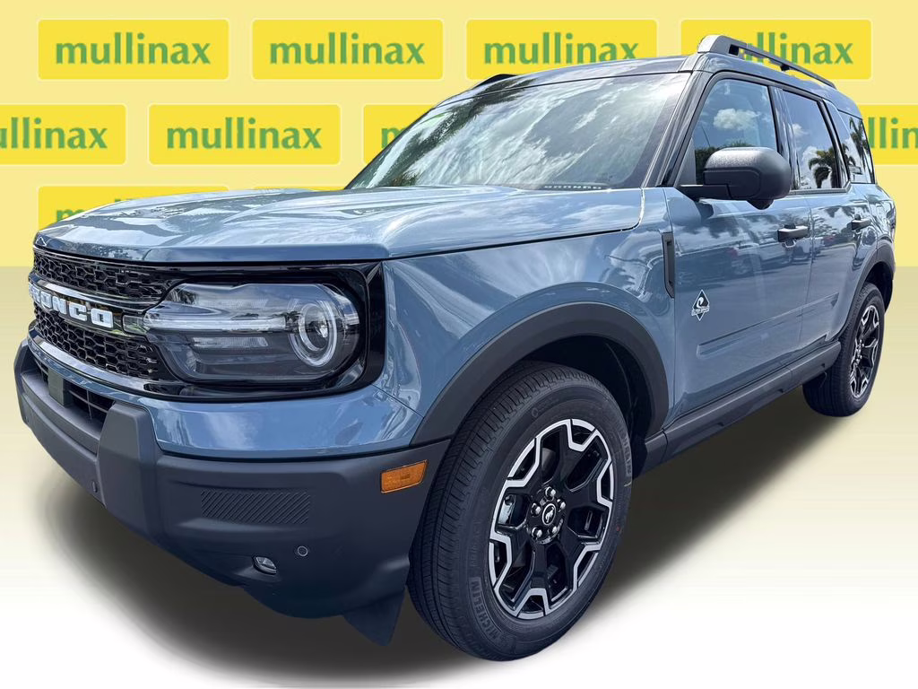 2026 Azure Gray Metallic Tri-Coat Ford Bronco Sport Outer Banks 4X4 SUV