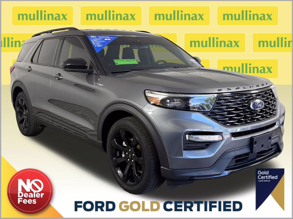 2023 Gray Metallic Ford Explorer ST-Line RWD SUV