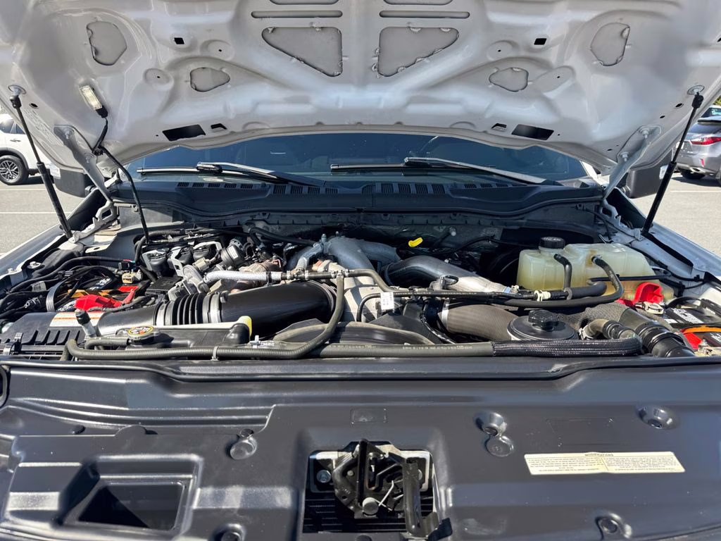 2021 Star White Metallic Tri-Coat Ford Super Duty F-350 SRW Platinum 4X4 Truck