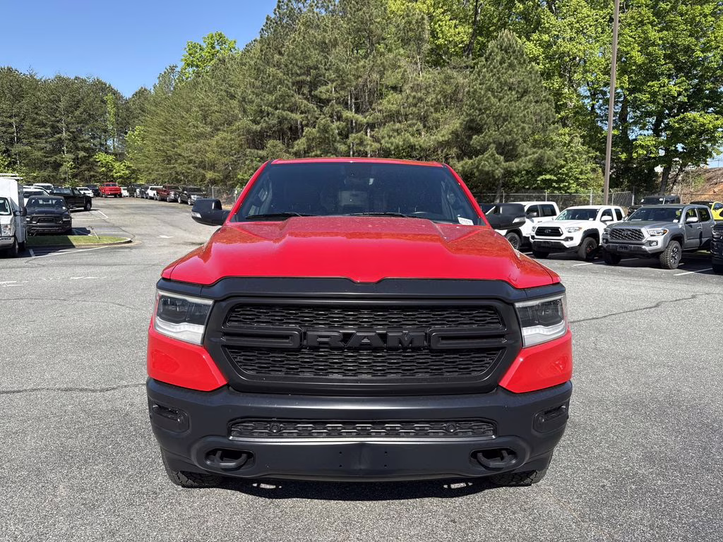 2021 Flame Red Clearcoat Ram 1500 Big Horn/Lone Star 4X4 Truck