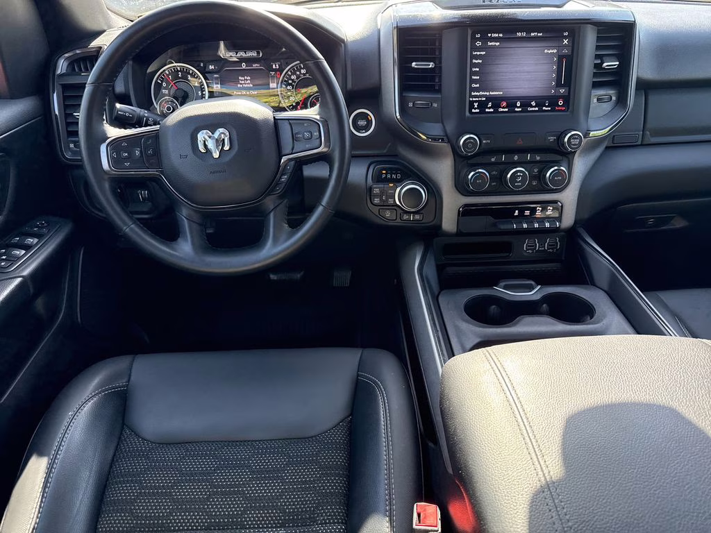 2021 Flame Red Clearcoat Ram 1500 Big Horn/Lone Star 4X4 Truck