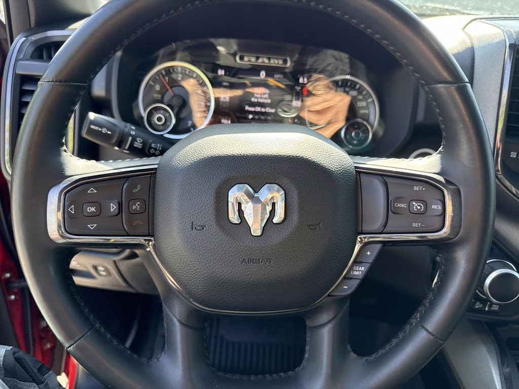 2021 Flame Red Clearcoat Ram 1500 Big Horn/Lone Star 4X4 Truck