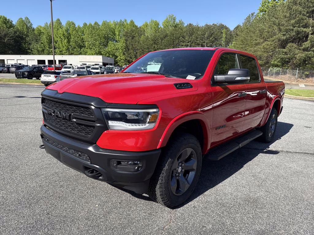 2021 Flame Red Clearcoat Ram 1500 Big Horn/Lone Star 4X4 Truck