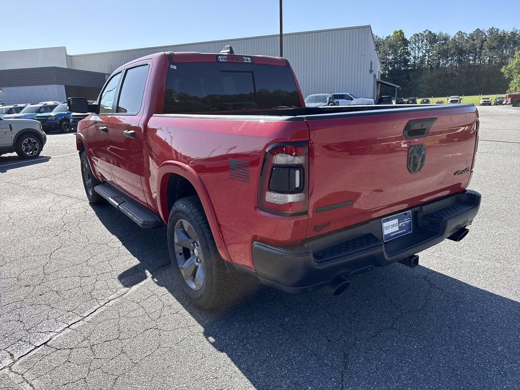 2021 Flame Red Clearcoat Ram 1500 Big Horn/Lone Star 4X4 Truck