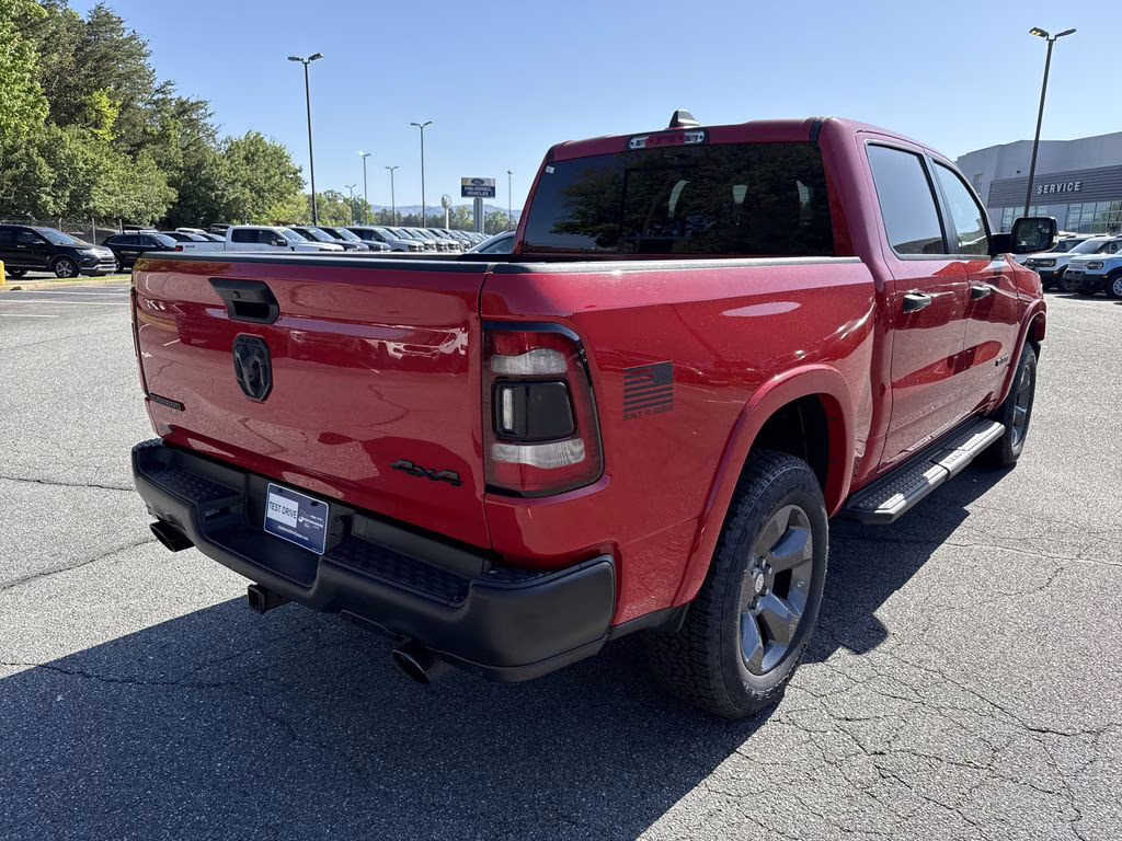 2021 Flame Red Clearcoat Ram 1500 Big Horn/Lone Star 4X4 Truck