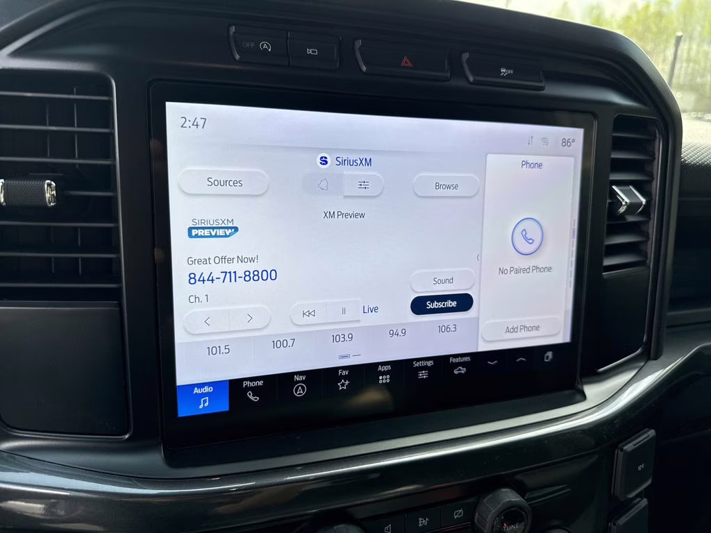 2024 Silver Metallic Ford F-150 STX 4X4 Truck