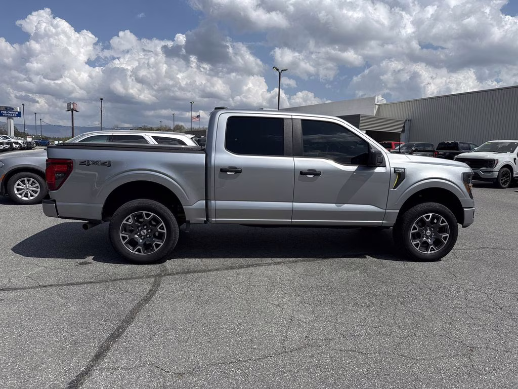 2024 Silver Metallic Ford F-150 STX 4X4 Truck
