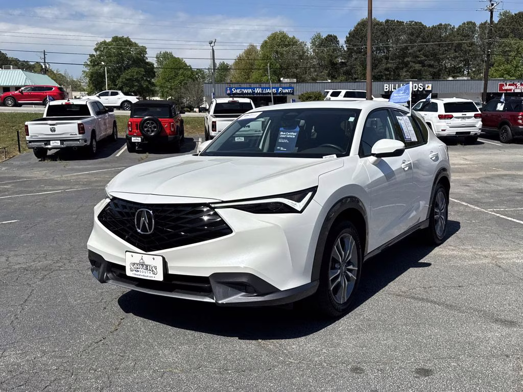 2025 Platinum White Pearl Acura ADX Base FWD SUV