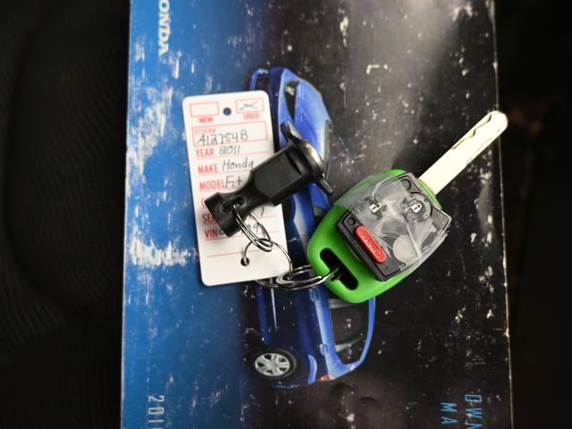 2011 Blue Honda Fit Sport FWD Hatchback