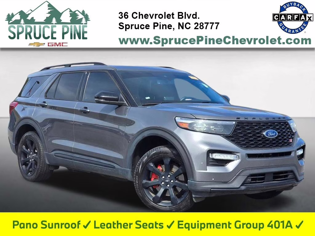 2023 Gray Metallic Ford Explorer ST 4X4 SUV