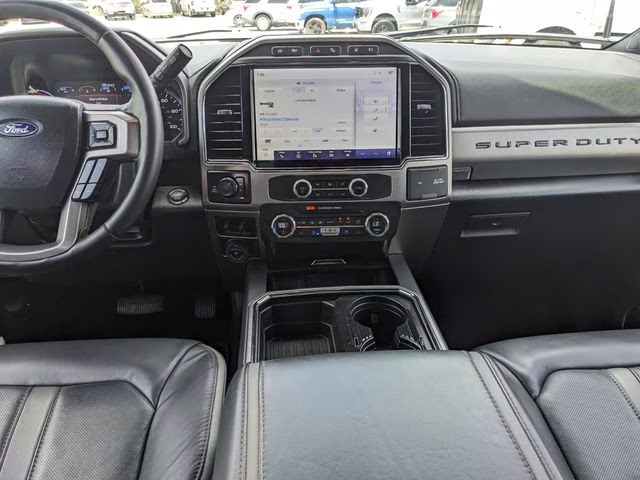 2022 Blue Metallic Ford Super Duty F-250 SRW Platinum 4X4 Truck