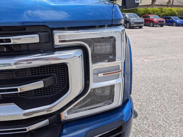 2022 Blue Metallic Ford Super Duty F-250 SRW Platinum 4X4 Truck