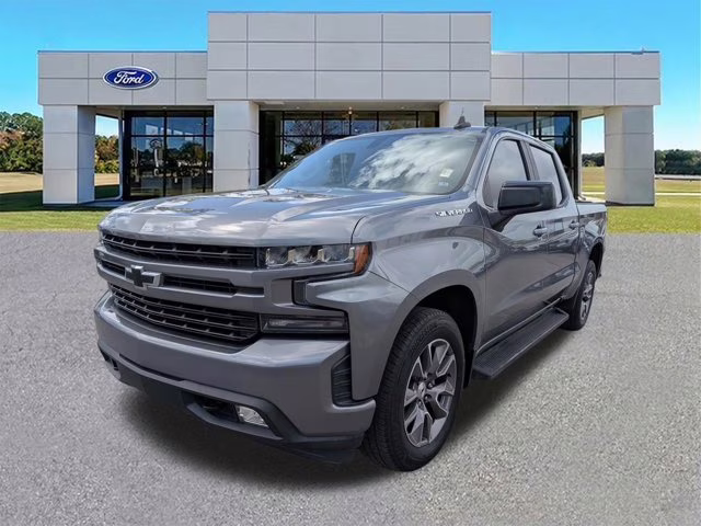 2019 Satin Steel Metallic Chevrolet Silverado 1500 RST RWD Truck