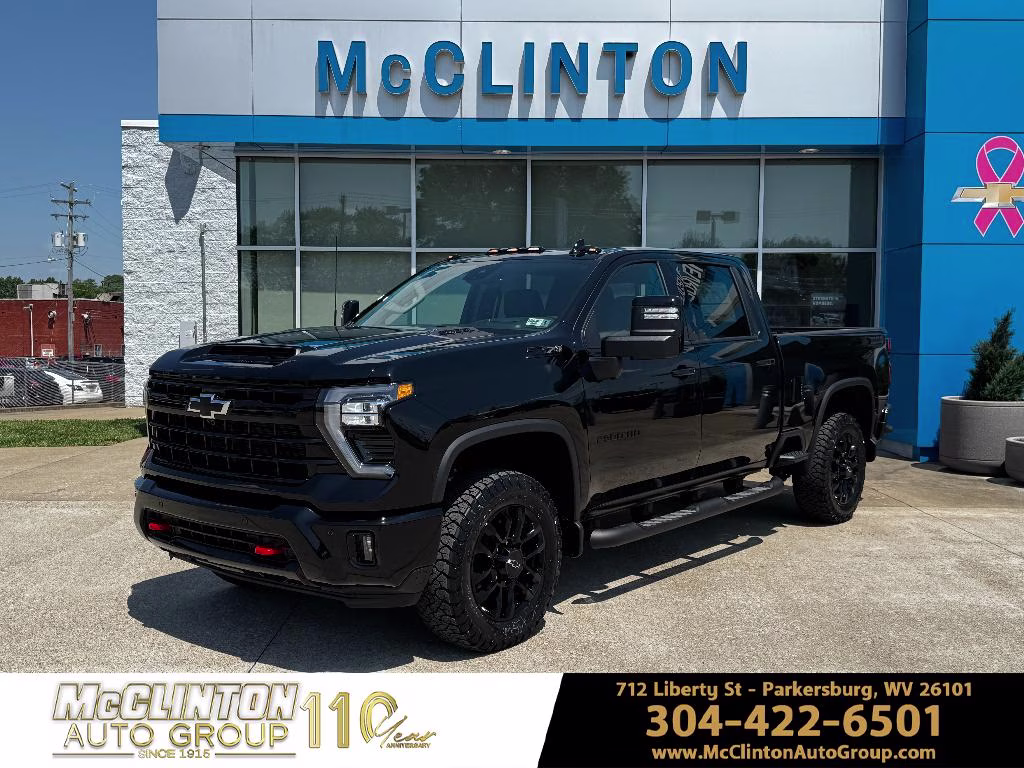 2026 Black Chevrolet Silverado LTZ 4X4 Truck