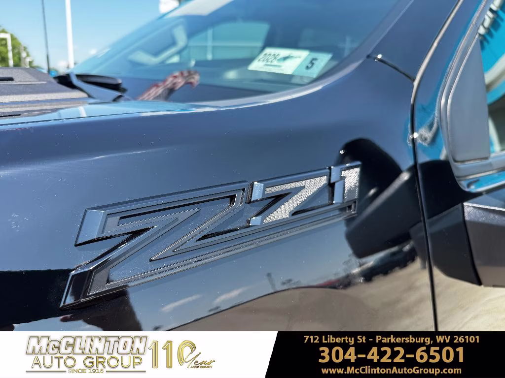 2026 Black Chevrolet Silverado LTZ 4X4 Truck