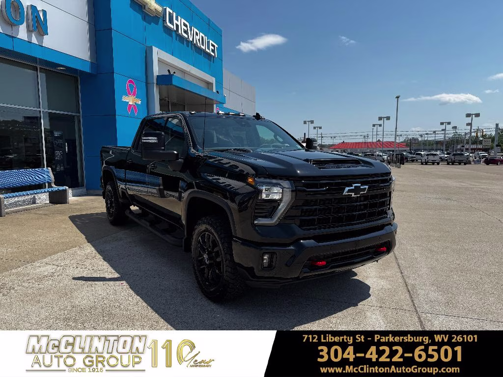 2026 Black Chevrolet Silverado LTZ 4X4 Truck