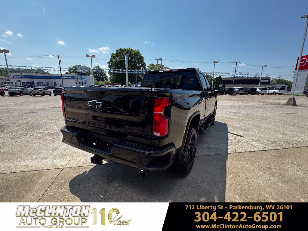 2026 Black Chevrolet Silverado LTZ 4X4 Truck