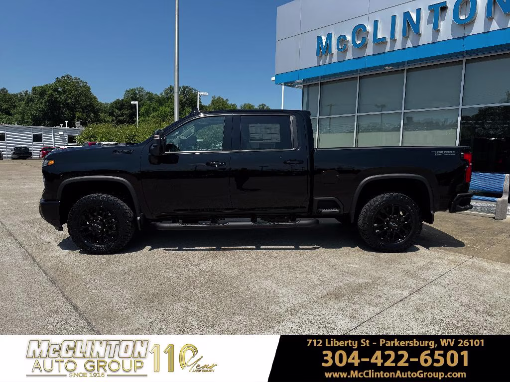 2026 Black Chevrolet Silverado LTZ 4X4 Truck