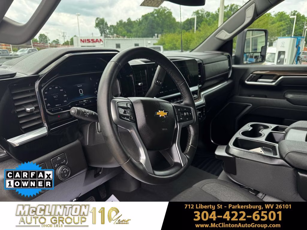 2025 Summit White Chevrolet Silverado 2500HD LT 4X4 Truck