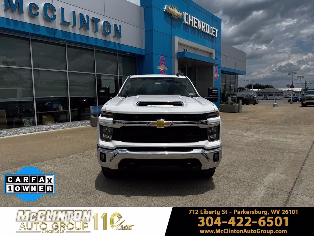 2025 Summit White Chevrolet Silverado 2500HD LT 4X4 Truck
