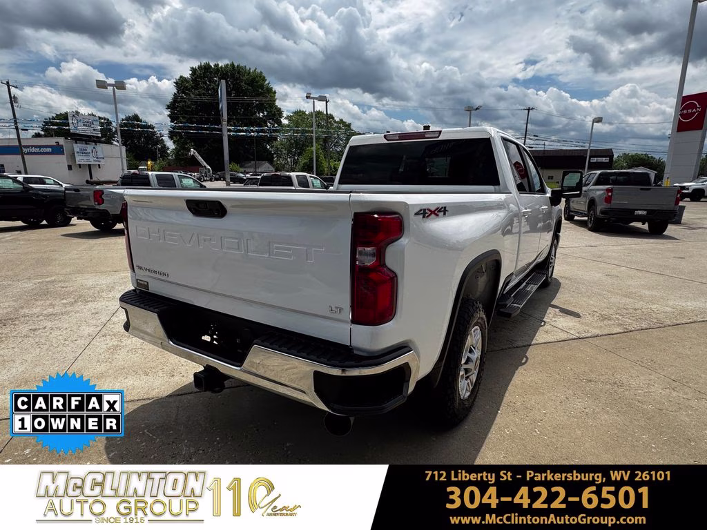 2025 Summit White Chevrolet Silverado 2500HD LT 4X4 Truck