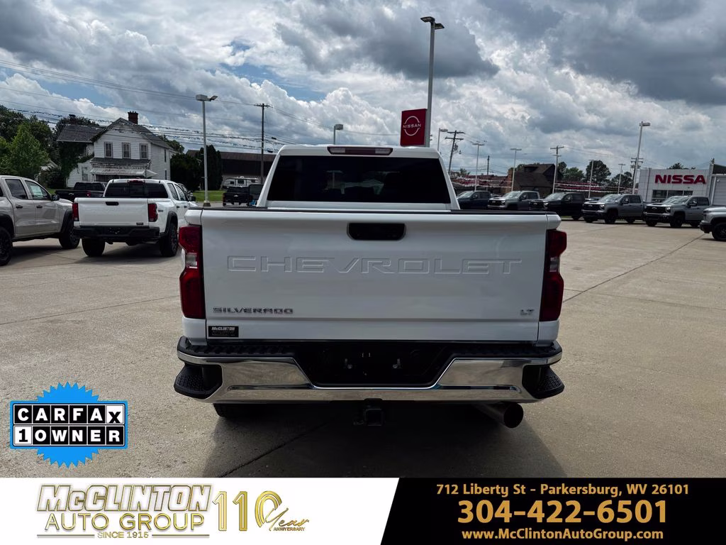 2025 Summit White Chevrolet Silverado 2500HD LT 4X4 Truck
