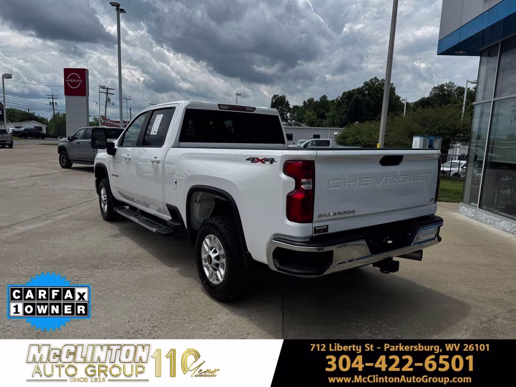 2025 Summit White Chevrolet Silverado 2500HD LT 4X4 Truck
