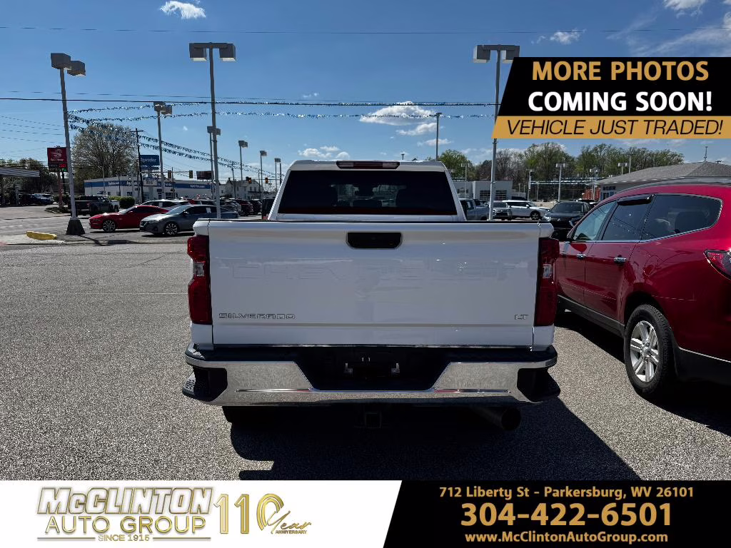 2025 Summit White Chevrolet Silverado LT 4X4 Truck