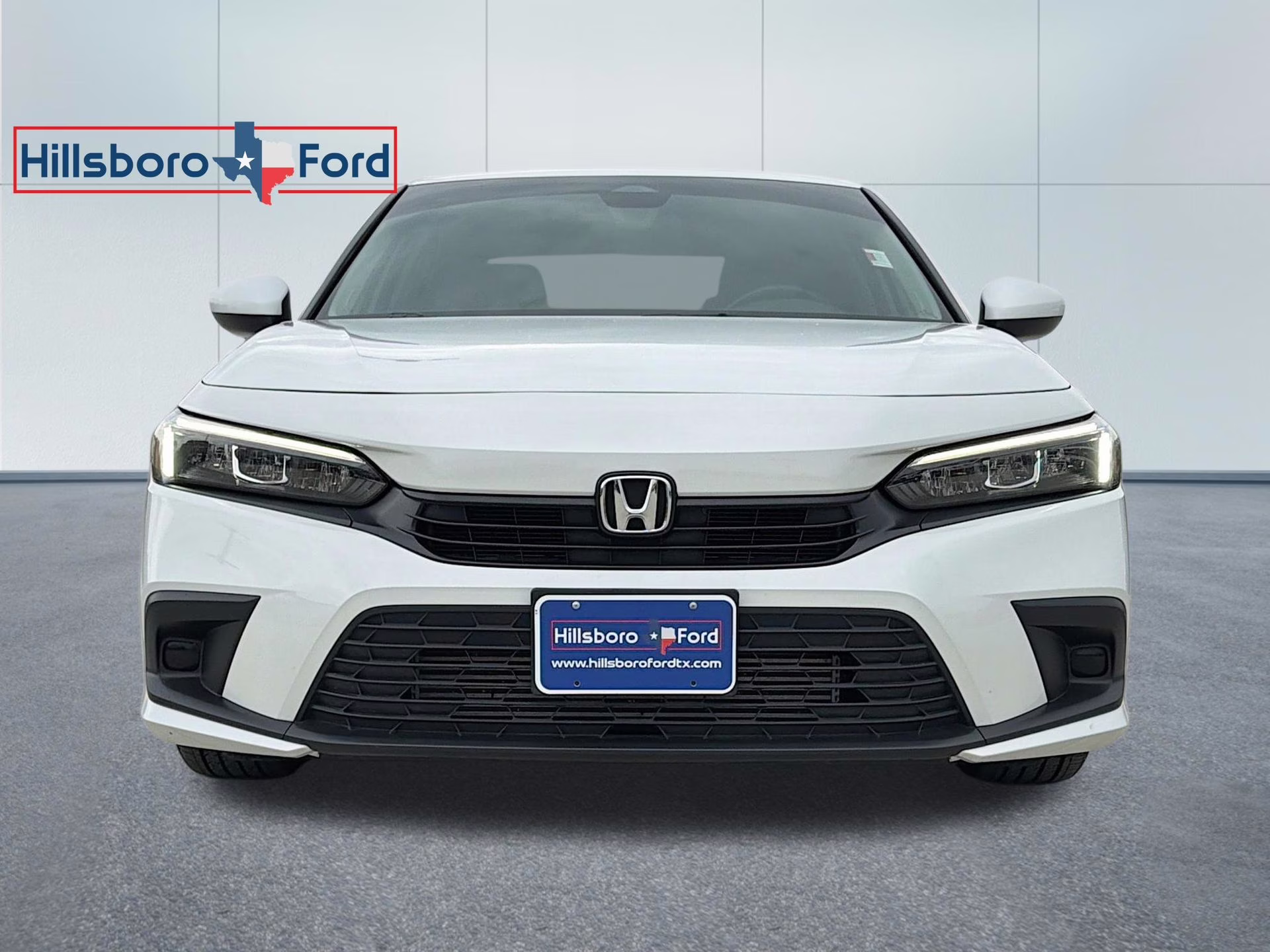 2024 Platinum White Pearl Honda Civic EX FWD Sedan