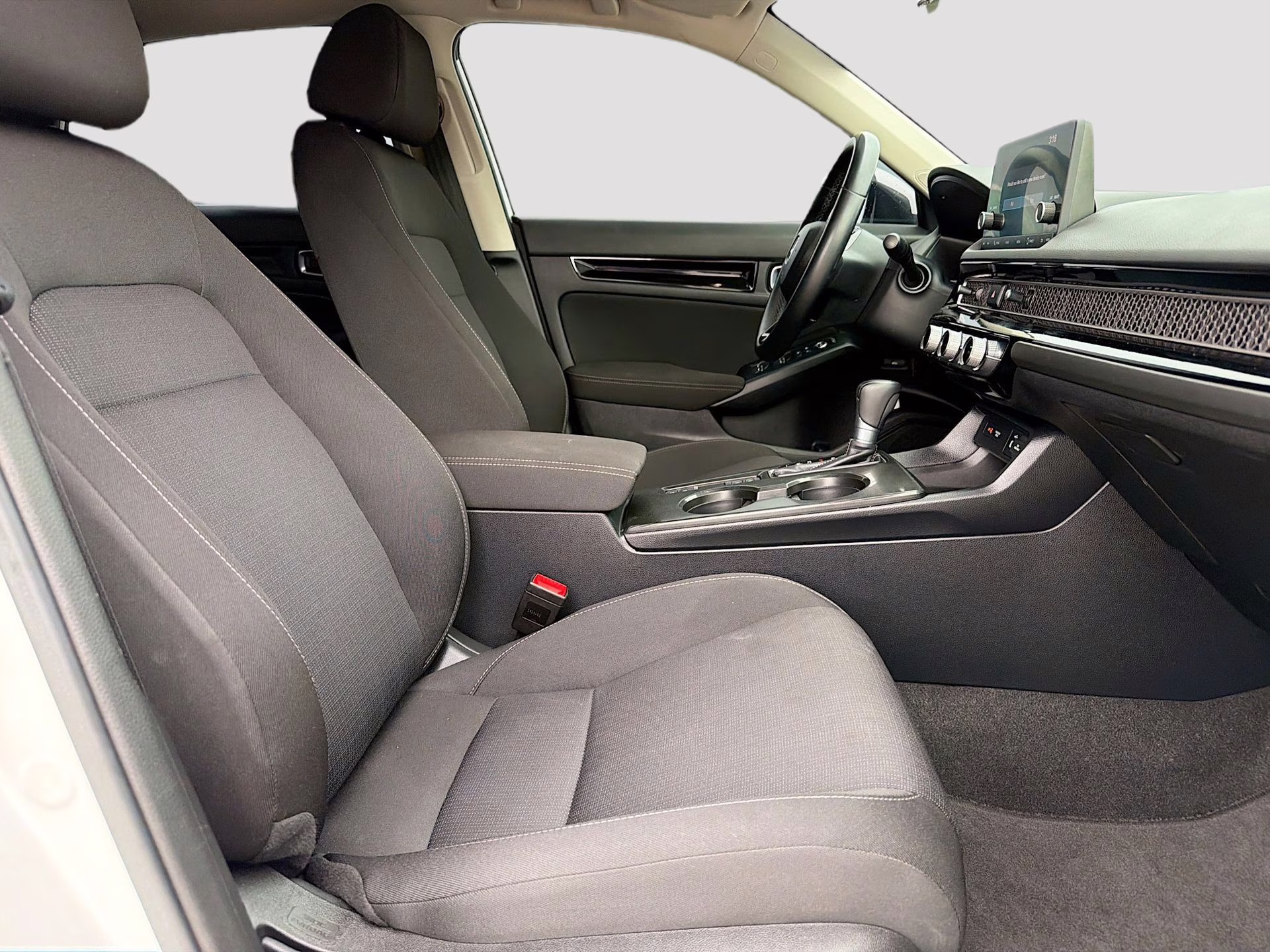 2024 Platinum White Pearl Honda Civic EX FWD Sedan