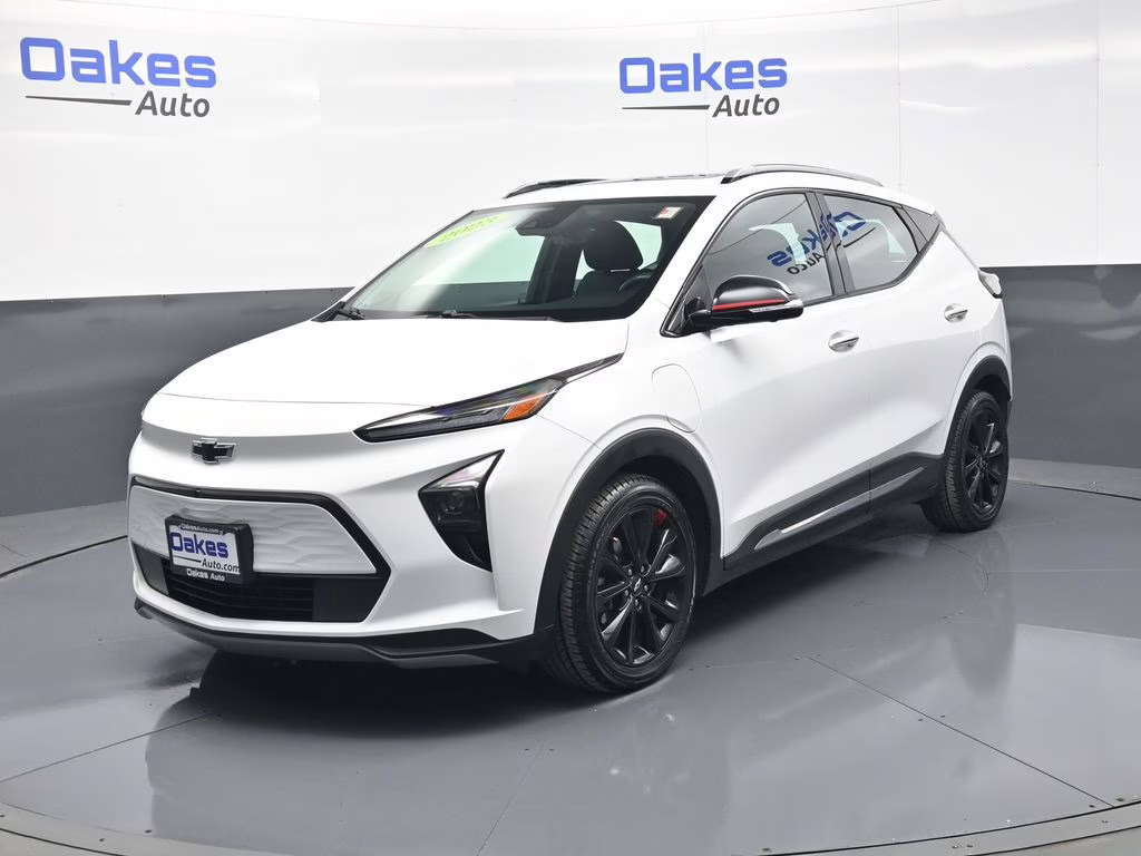 2023 Summit White Chevrolet Bolt EUV Premier FWD SUV