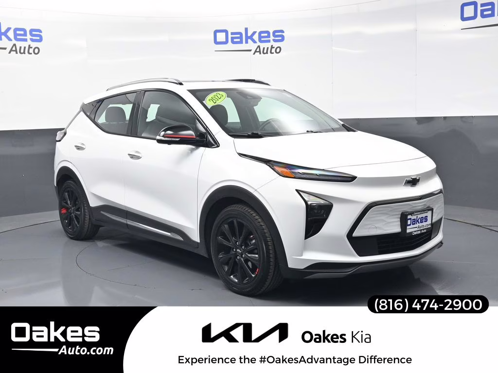 2023 Summit White Chevrolet Bolt EUV Premier FWD SUV