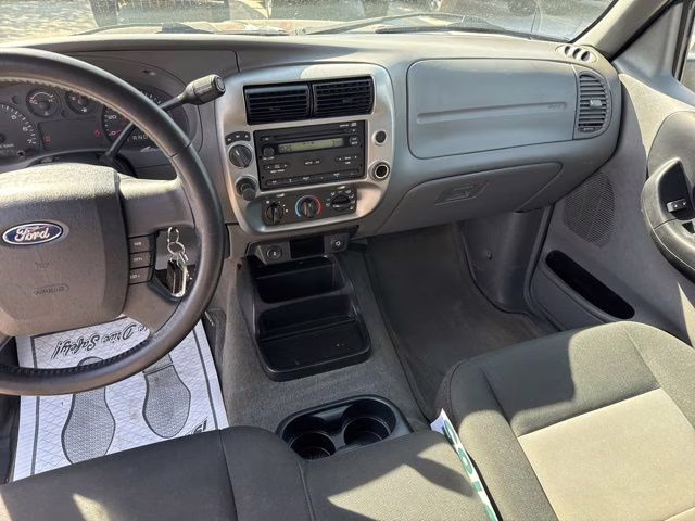 2011 Black Ford Ranger XLT 4X4 Truck