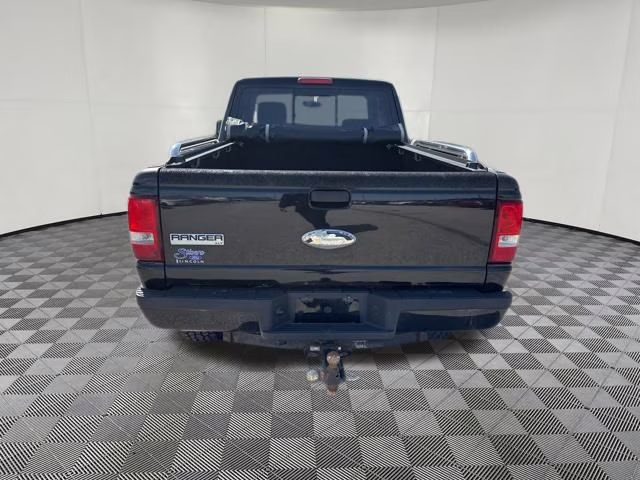 2011 Black Ford Ranger XLT 4X4 Truck